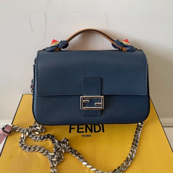 Fendi Handbags - SOLD Fendi Flowerland Double Baguette Bag Micro